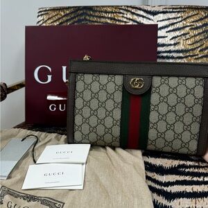 Gucci GG monogram Ophidia Handbag